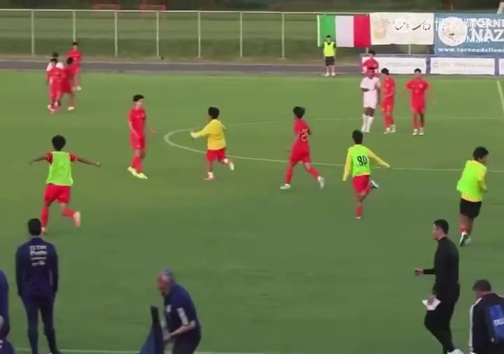 沙明閃電雙響 U15國(guó)足2-0意大利U15