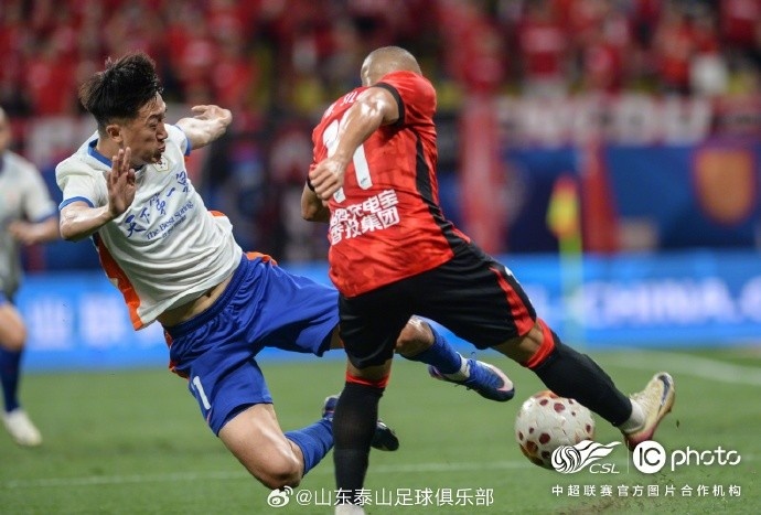 泰山客場0-1蓉城，五輪連勝終結(jié)
