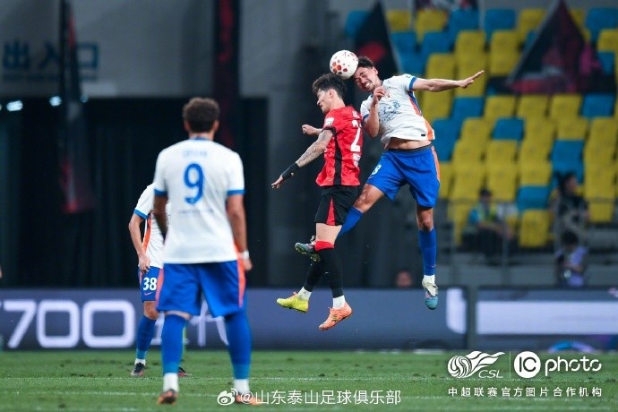 泰山客場0-1蓉城，五輪連勝終結(jié)