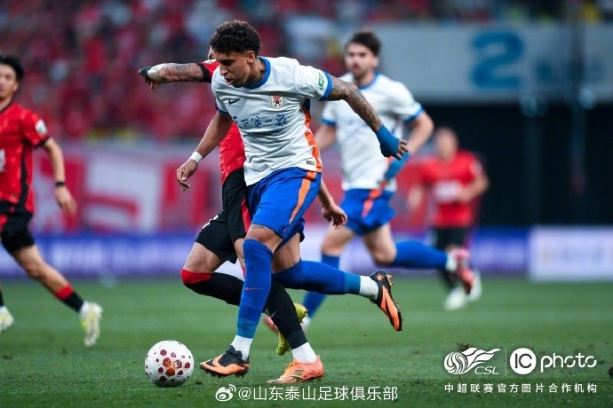 泰山客場0-1蓉城，五輪連勝終結(jié)