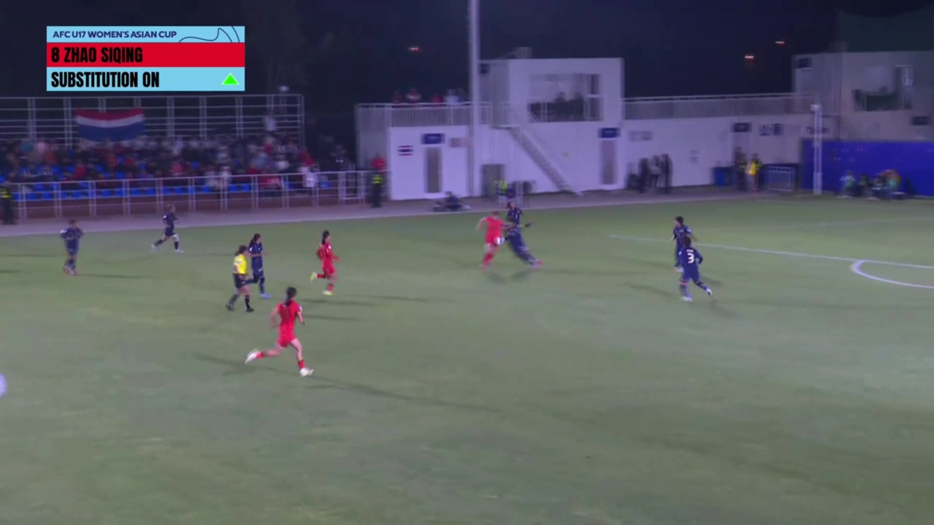 U17女足5-0領(lǐng)先泰國(guó)！黃沁怡弧頂遠(yuǎn)射，泰國(guó)門將黃油手失誤
