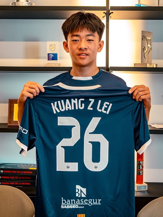 14歲李昊炎簽約巴薩拉瑪西亞U15 中國(guó)留洋小將群體動(dòng)態(tài)更新
