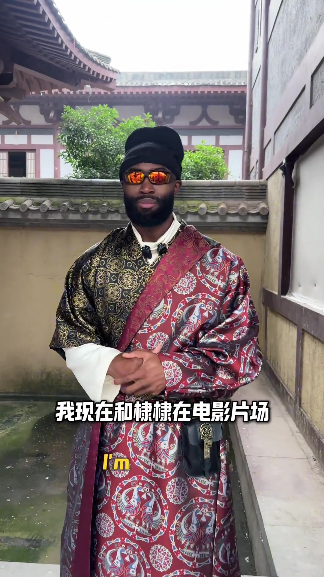 杰倫·布朗橫店古裝探班王鶴棣：?！秾㈤T獨后》收視長虹