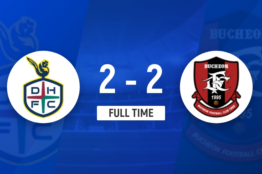徐真秀第82分鐘絕平，大田市民2-2富川FC
