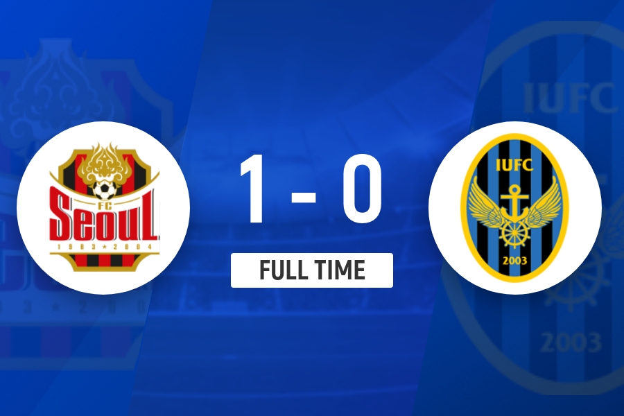 鄭承原第81分鐘絕殺，首爾FC1-0力克仁川聯(lián)