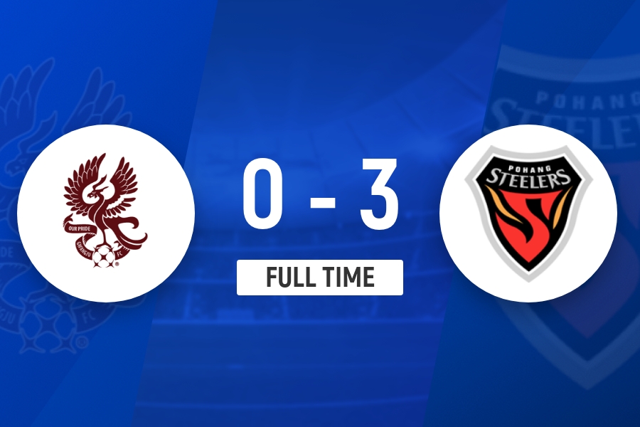 西矢健人首開紀(jì)錄 浦項制鐵客場3-0完勝光州FC