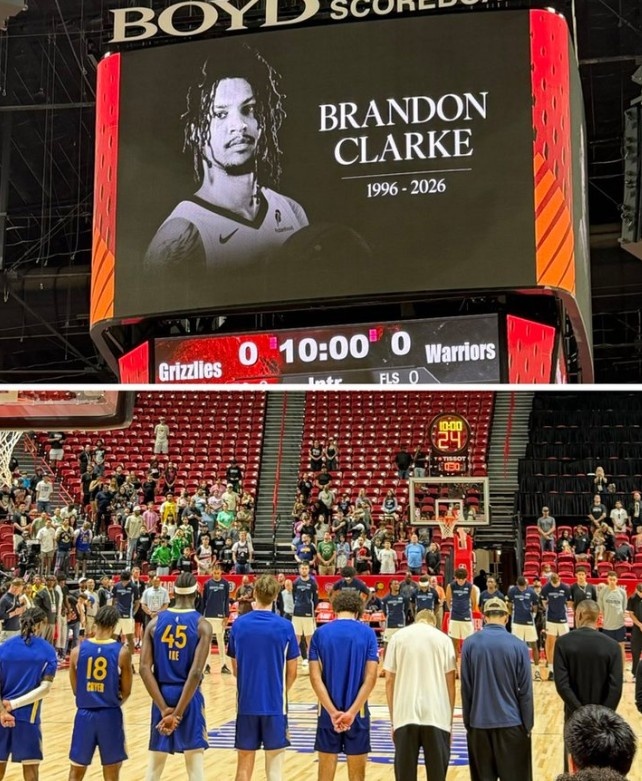 夏聯(lián)決賽賽前悼念：灰熊克拉克曾奪2019年MVP