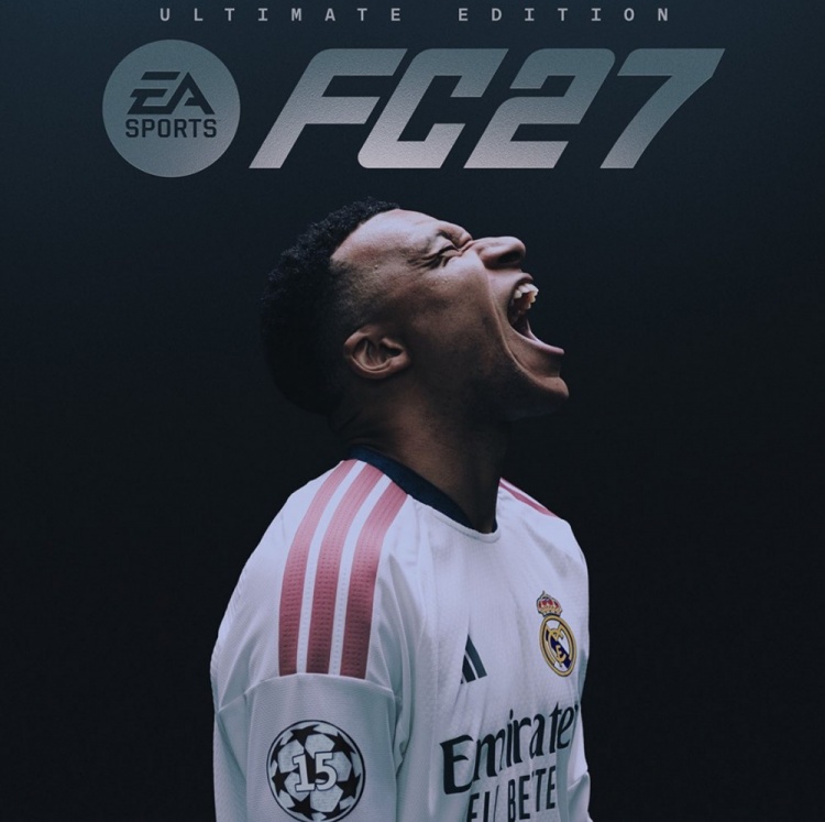 姆巴佩登EA FC27終極版封面，配文“I'M BACK”