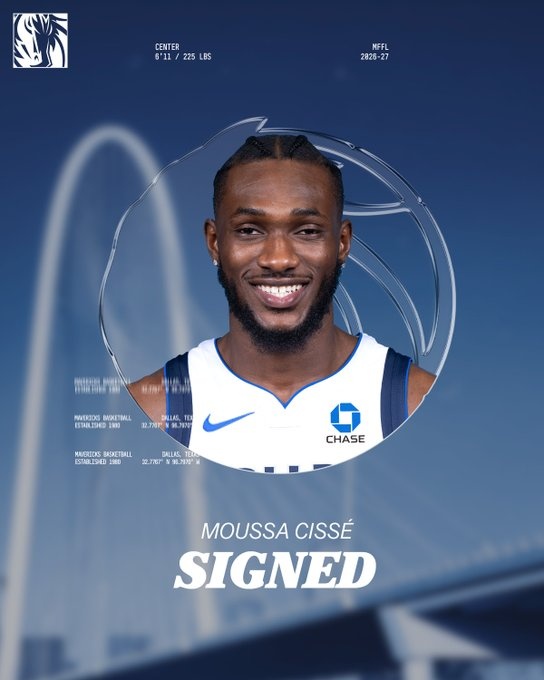 獨(dú)行俠匹配尼克斯報(bào)價(jià) 兩年470萬(wàn)鎖定穆薩·西塞