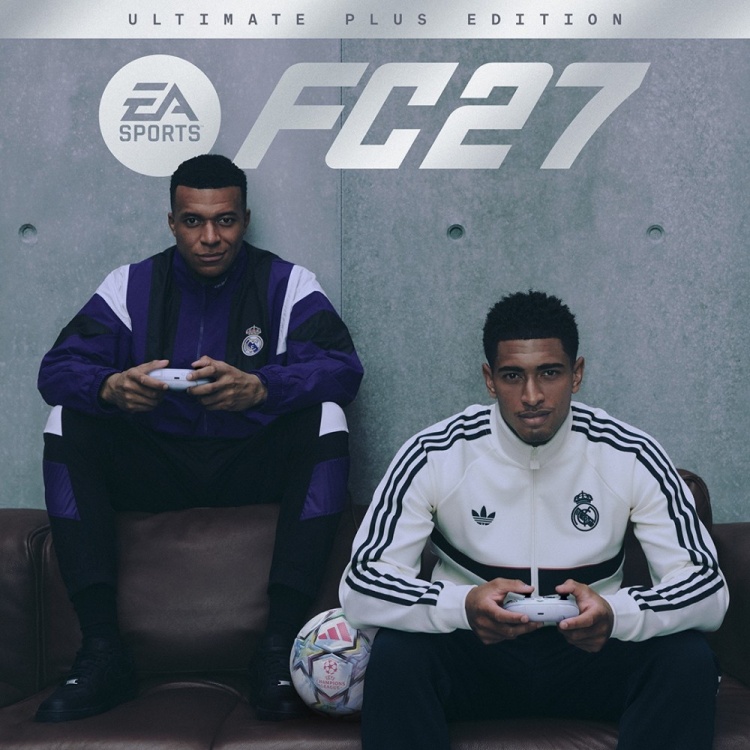 EA Sports FC27終極版PLUS封面：姆巴佩與貝林厄姆聯(lián)袂登場(chǎng)