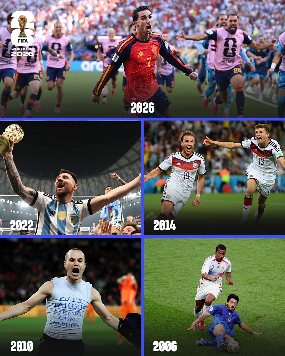 FIFA官方海報(bào)翻車：2022世界杯冠軍阿根廷被姆巴佩取代