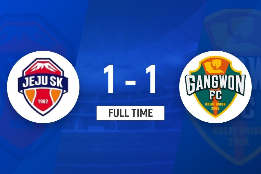 金申振頭槌高映埈抽射扳平 濟州SK1-1江原FC