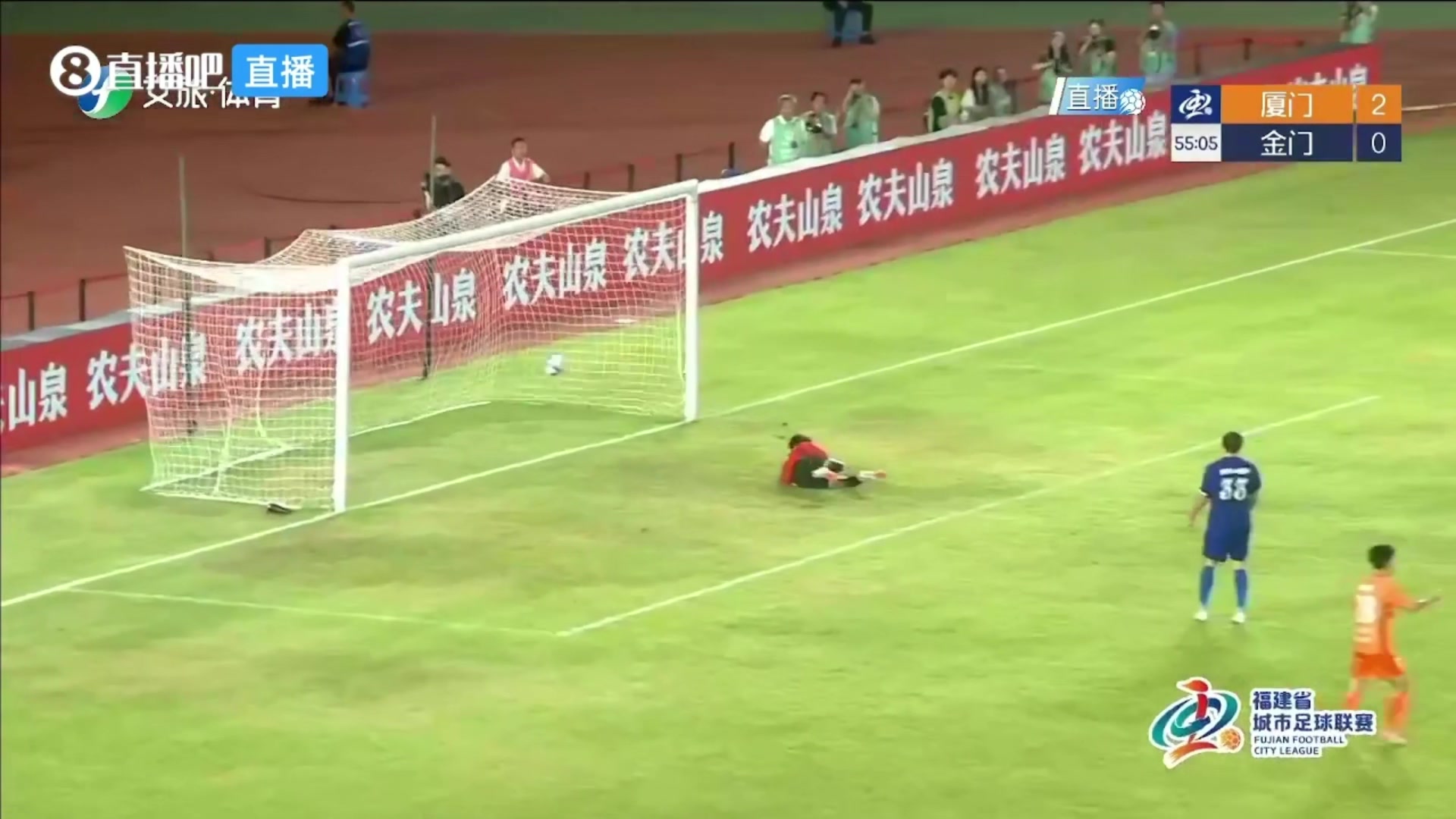 廈門隊(duì)3-0金門隊(duì)！江澤源門前世界波將比分改寫